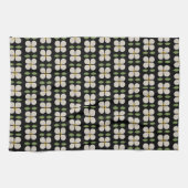 Elfenbeinküsten - Elegantes Botanisches Teetuch Geschirrtuch (Horizontal)