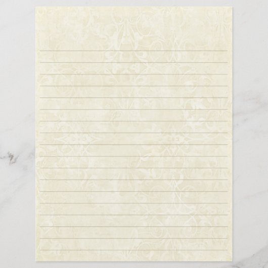 Elfenbeinpapier zum Hochzeitsschreiben (Vorderseite)