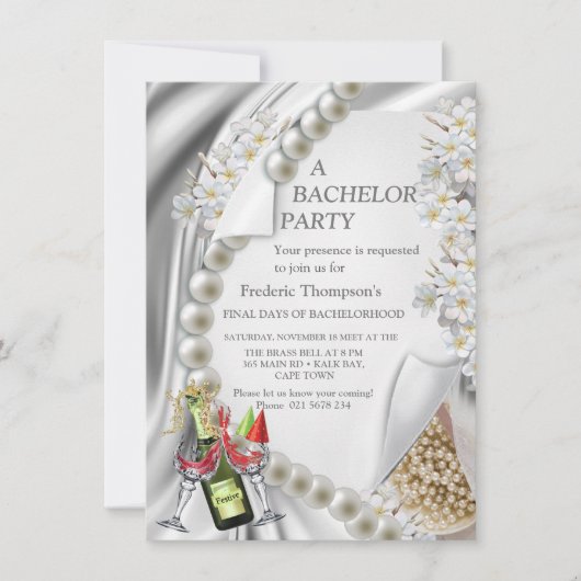 Elfenbeinpartei, Grün, Blau, Gold, Silk & Bachelor (Vorderseite)