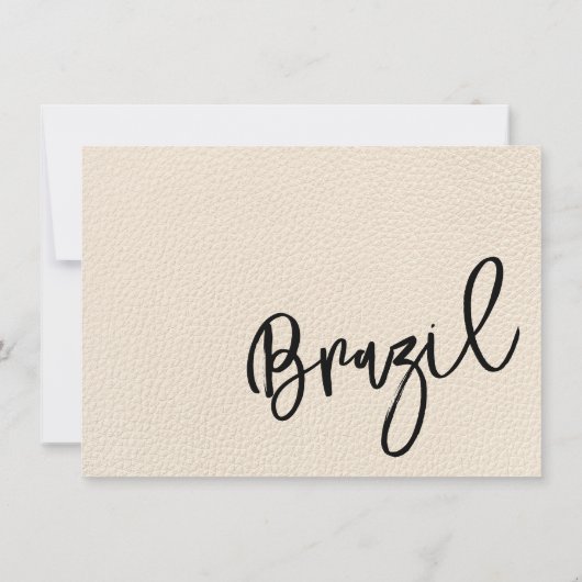 Elfenbeinpass Dankeskarte (Rückseite)