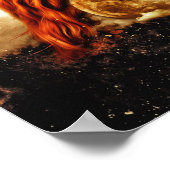 Elfenbeinplakat Poster (Ecke)