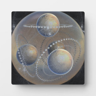 Elfenbeinplaneten Fotoplatte