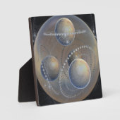 Elfenbeinplaneten Fotoplatte (Vorderseite)