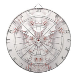 Elfenbeinrot Rosa Dartboard Dartscheibe