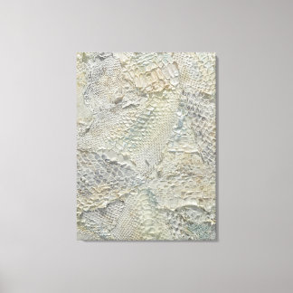 Elfenbeinschlange Skin Schlange Leinwand Kunst, Di