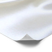 Elfenbeinseide, Goldeln und Perlen und Marmor Poster (Ecke)