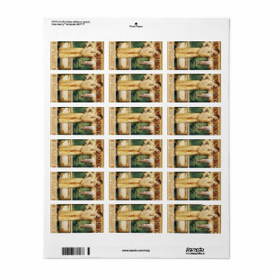 Elfenbeinseife schwimmt, Elfenbeinmagazin, 1900 Adressaufkleber