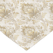 ElfenbeinTischläufer mit weichen Wasserfarbenmaske Großer Tischläufer (Ecke)