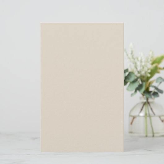 Elfenbeinweiß Briefpapier (Stehend Vorderseite)