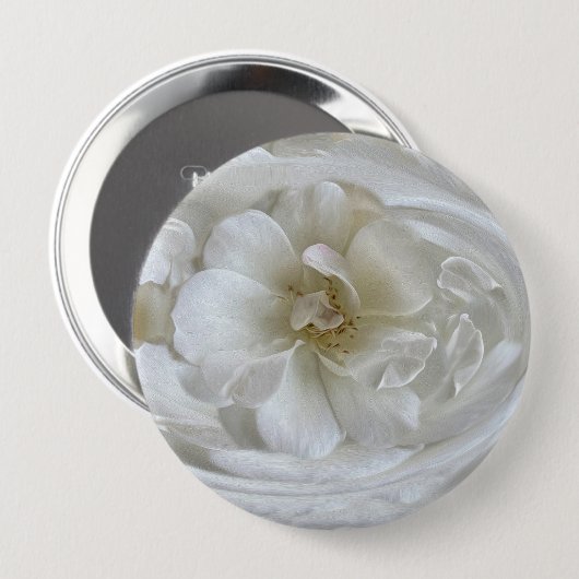 Elfenbeinweiß Button (Vorne & Hinten)