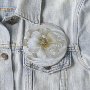 Elfenbeinweiß Button