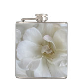 Elfenbeinweiß Flachmann (Vorderseite)