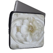 Elfenbeinweiß Laptopschutzhülle (Vorne Rechts)