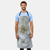 Elfenbeinweiß Schürze (Getragen)