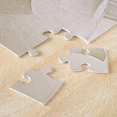 Elfenbeinweiße Blumen Puzzle (Seite)