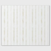 Elfenbeinweiße Creme-Hochzeit Geschenkpapier (Flach)