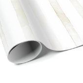 Elfenbeinweiße Creme-Hochzeit Geschenkpapier (Rolleneckpunkt)