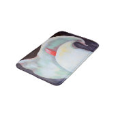 Elfenbeinweißer Orchid mit Lilac Lemon Hues Badematte (Schrägansicht)