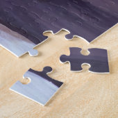 Elfenbeinweißer Orchid mit Lilac Lemon Hues Puzzle (Seite)