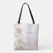 Elfenbeinweißtasche für Blume Tasche (Rückseite)