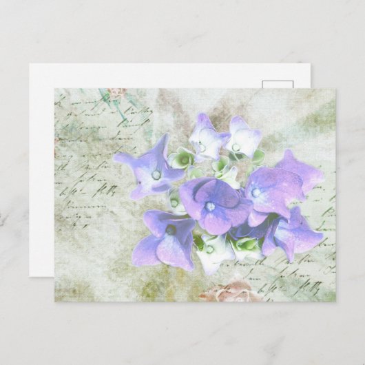 Elfenbrief Postkarte (Vorne/Hinten)