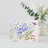 Elfengruß Postkarte (Stehend Vorderseite)