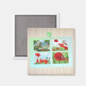 elfenkomisch magnet (Vorderseite/Rückseite)