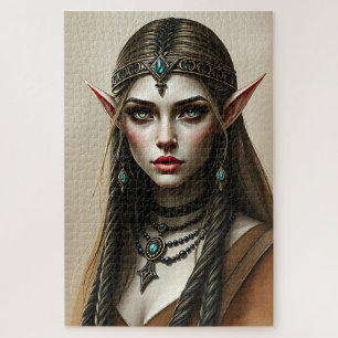 Elfenprinzessin Jigsaw Puzzle bezaubernd