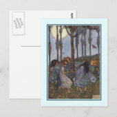 'Elfentanz' Postkarte (Vorne/Hinten)