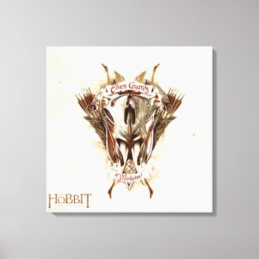 Elfenwächter der Waffen von Mirkwood Leinwanddruck (Vorderseite)
