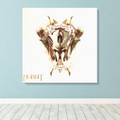 Elfenwächter der Waffen von Mirkwood Leinwanddruck (Insitu (Holzboden))