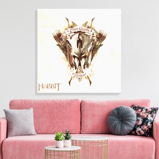 Elfenwächter der Waffen von Mirkwood Leinwanddruck (Insitu (Wohnzimmer))