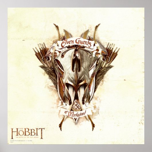 Elfenwächter der Waffen von Mirkwood Poster (Vorne)