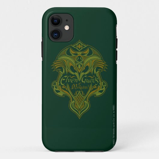 Elfenwächter des Mirkwood Shield Icon Case-Mate iPhone Hülle (Rückseite)