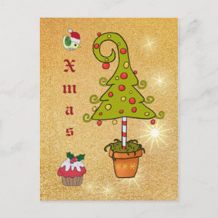 Elfenweihnachten Postkarte