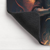 Elfenzauber: Ritter mit verzaubertem Schwert Mousepad (Ecke)