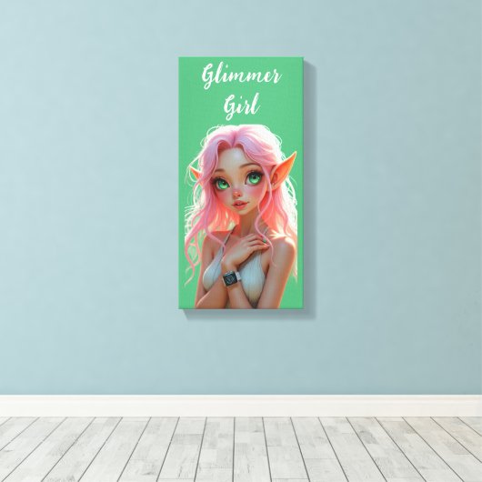 Elfie Leinwanddruck (Insitu (Holzboden))