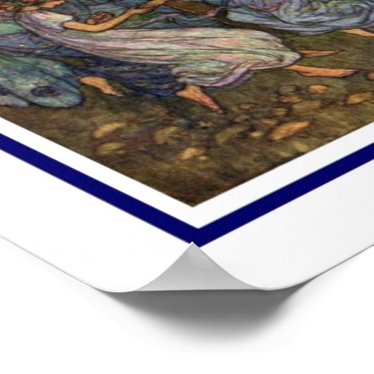 'Elfin Dance' Poster (Ecke)