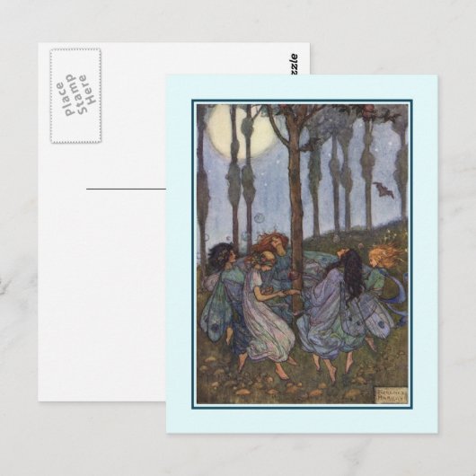 'Elfin Dance' Postkarte (Vorne/Hinten)