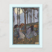'Elfin Dance' Postkarte (Vorderseite)