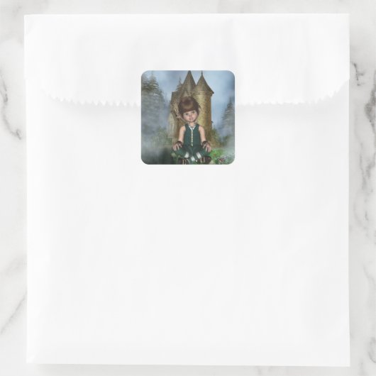 Elfin Irish Hollie Sticker (Tasche)