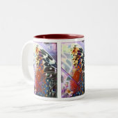 Elfin Moon Zweifarbige Tasse (Vorderseite Links)