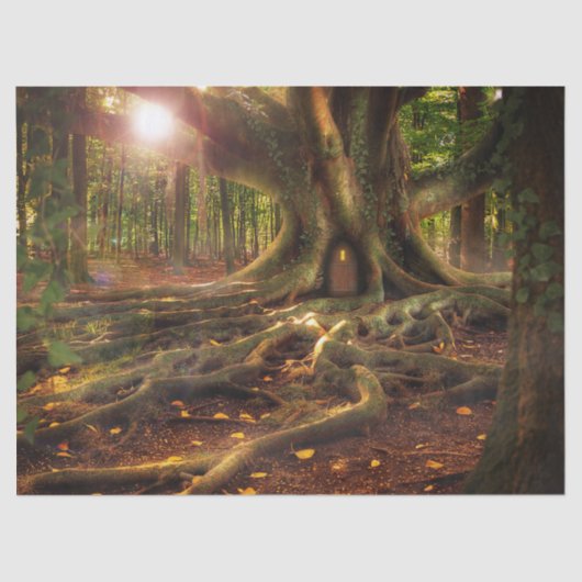 elfin treehouse Hygienepapier Seidenpapier (Vorderseite)