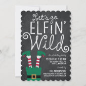 Elfin Wild Party Einladung (Vorderseite)