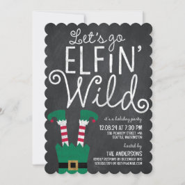 Elfin Wild Party Einladung