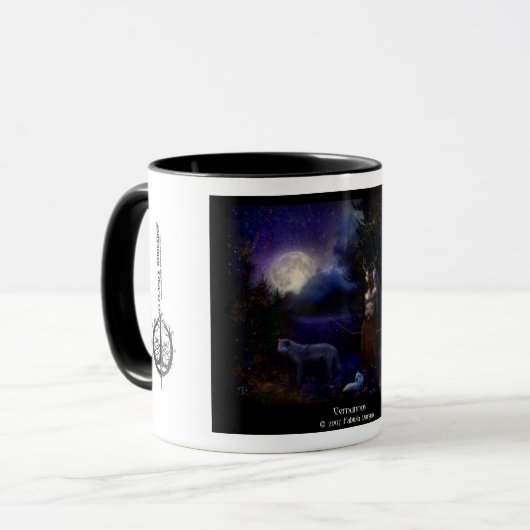 Elflands Werkstatt-Tasse Tasse (Vorderseite Links)