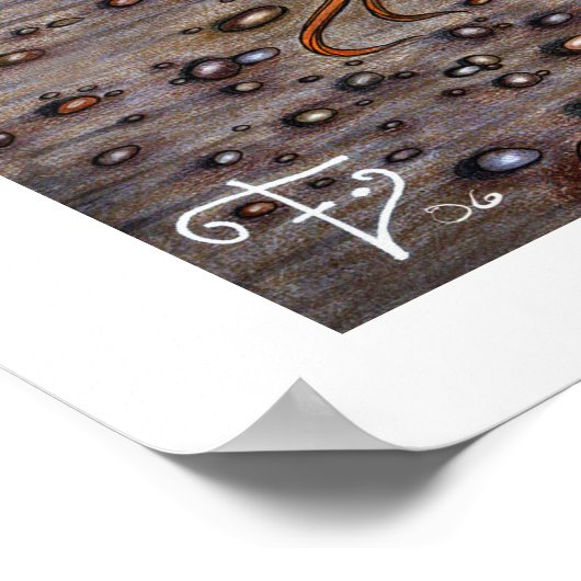 Elfland's Workshop Matte Poster (Ecke)