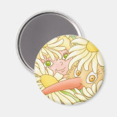 Elfleda und Kiwi im Molsenmagnet Magnet (Vorderseite/Rückseite)