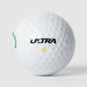 Elf'n Elf Moon Christmas Golfball (Logo)
