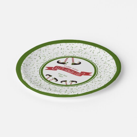 ELF'n Holiday Fun, Party Pappteller (Schrägansicht)